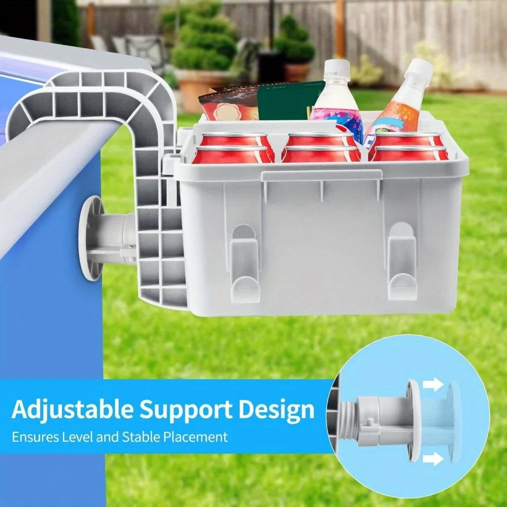 Poolside Organizer with Cup Holder